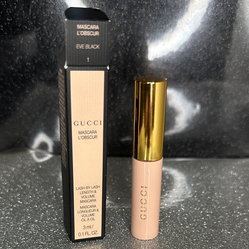 Gucci Mascara L'obscur 3ml Eve Black NIB
